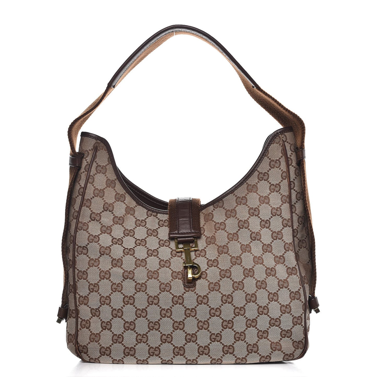 Monogram Hobo Brown
