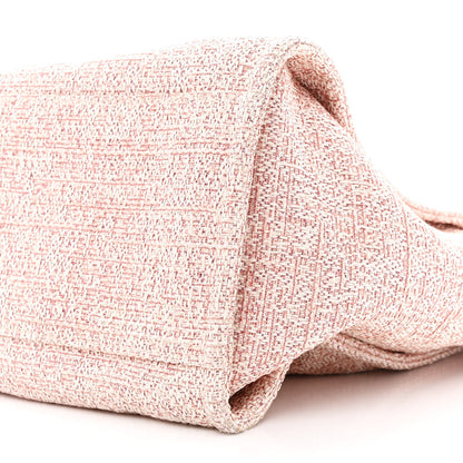 Chanel Lurex Boucle Deauville Medium Tote Pink 10 of 11