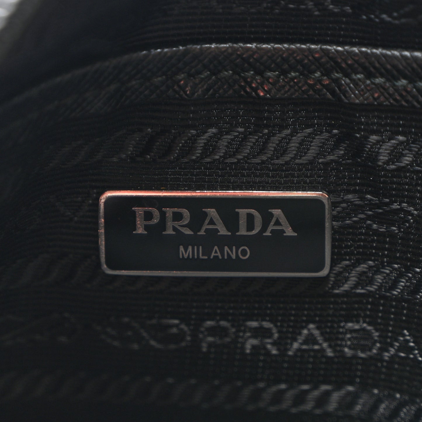 Re-Nylon Saffiano Mini Re-Edition 2005 Camera Bag Black