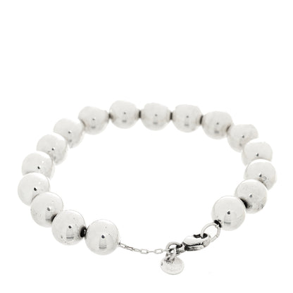Tiffany Sterling Silver 10mm HardWear Ball Bracelet 2 of 4