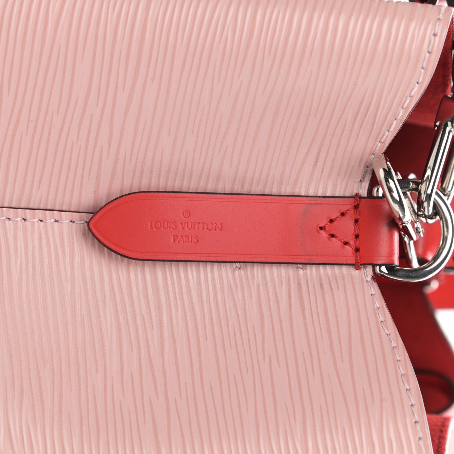 Louis Vuitton Epi NeoNoe BB Rose Ballerine 6 of 10