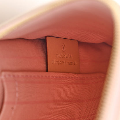 Louis Vuitton Damier Azur Neverfull MM GM Pochette Rose Ballerine 7 of 8