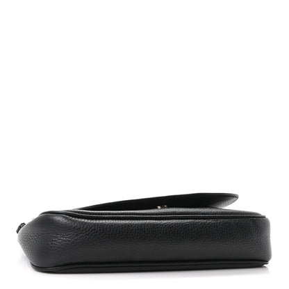 Gucci Pebbled Calfskin Medium Soho Flap Crossbody Black 4 of 10