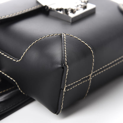 MCM Calfskin Ottomar Monogram Soft Berlin Belt Bag Black 7 of 10