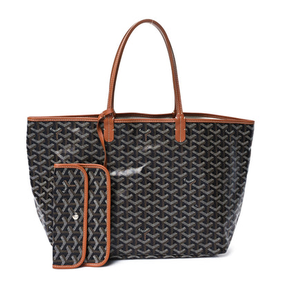 Goyard Goyardine Saint Louis PM Black Gold 3 of 10