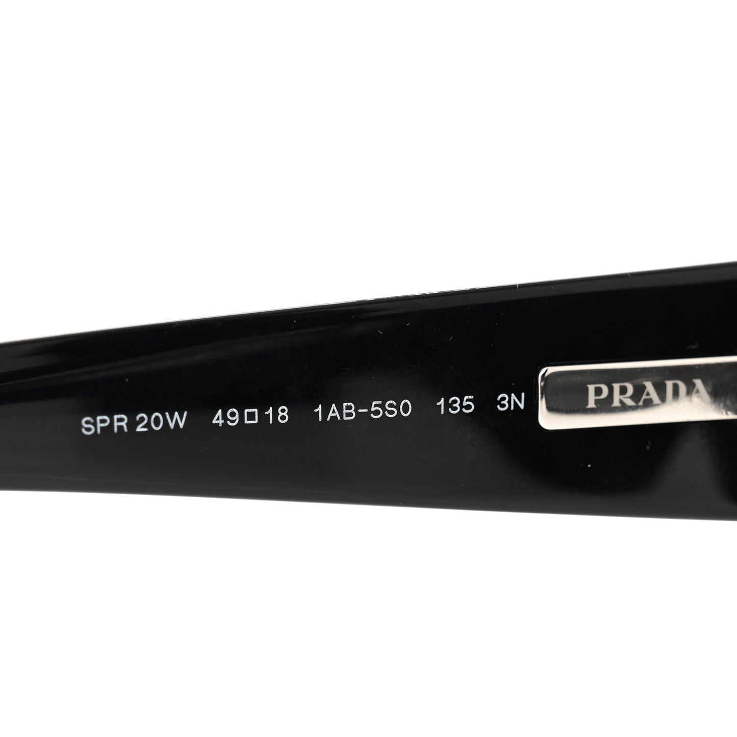 Acetate Sunglasses SPR 20W Black