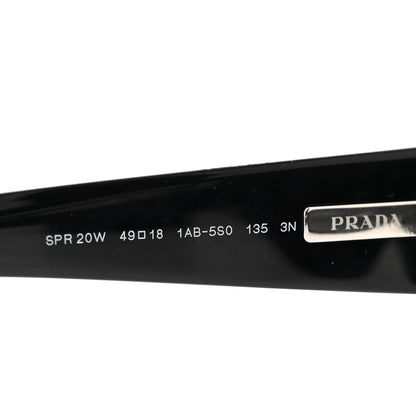 Prada Acetate Sunglasses SPR 20W Black 6 of 7