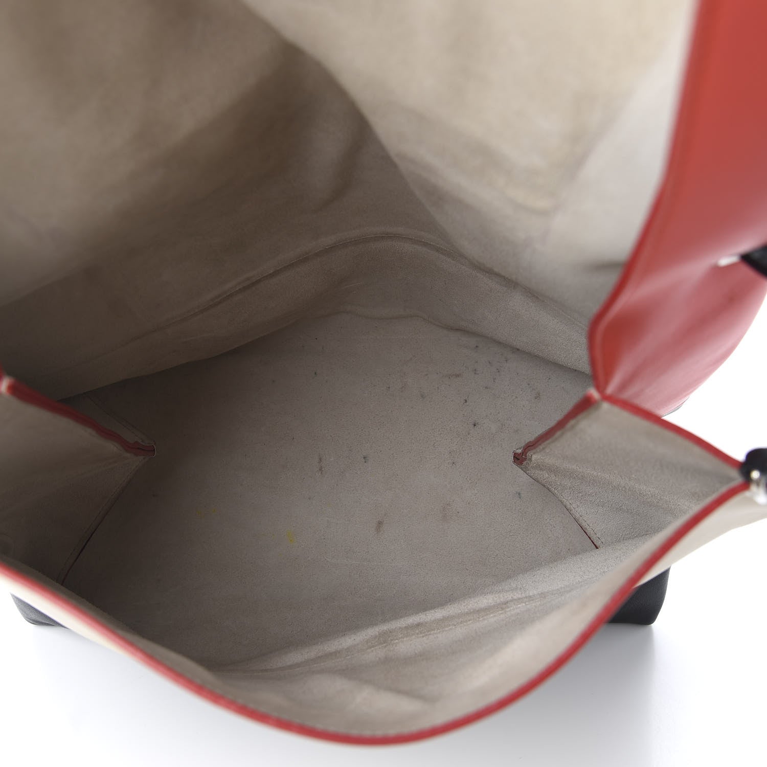 Celine Calfskin All Soft Shoulder Bag Vermillion 4 of 11