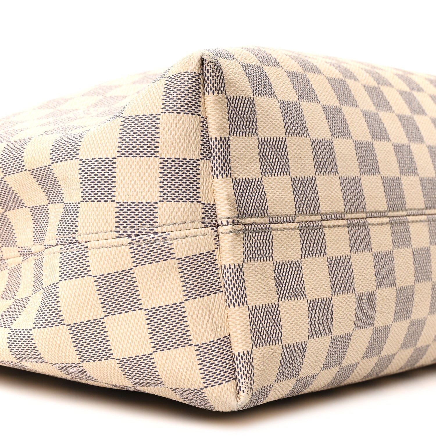 Louis Vuitton Damier Azur Graceful MM Rose Ballerine 9 of 10