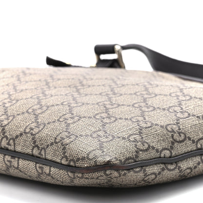 Gucci GG Plus Monogram Flat Messenger Beige Dark Brown 12 of 13