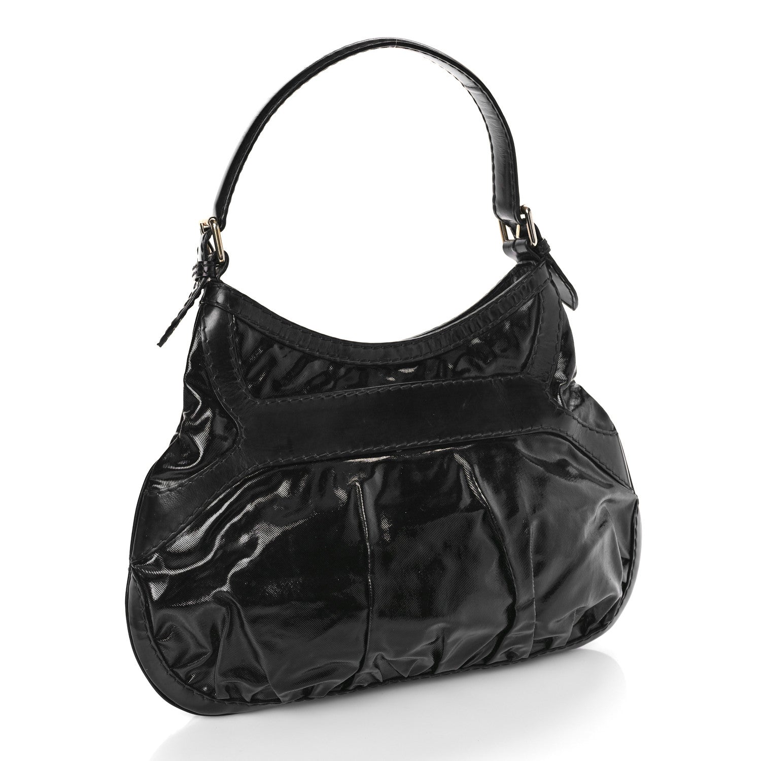 Gucci Dialux Queen Bow Hobo Black 3 of 11