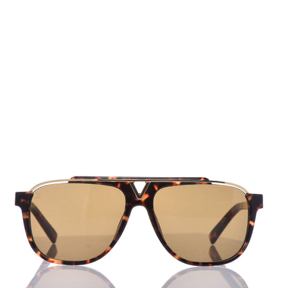 Louis Vuitton Acetate Mascot Sunglasses Z0938E Tortoise 2 of 8