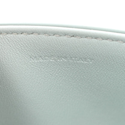 Celine Shiny Calfskin Triomphe Shoulder Bag Soft Blue 7 of 13