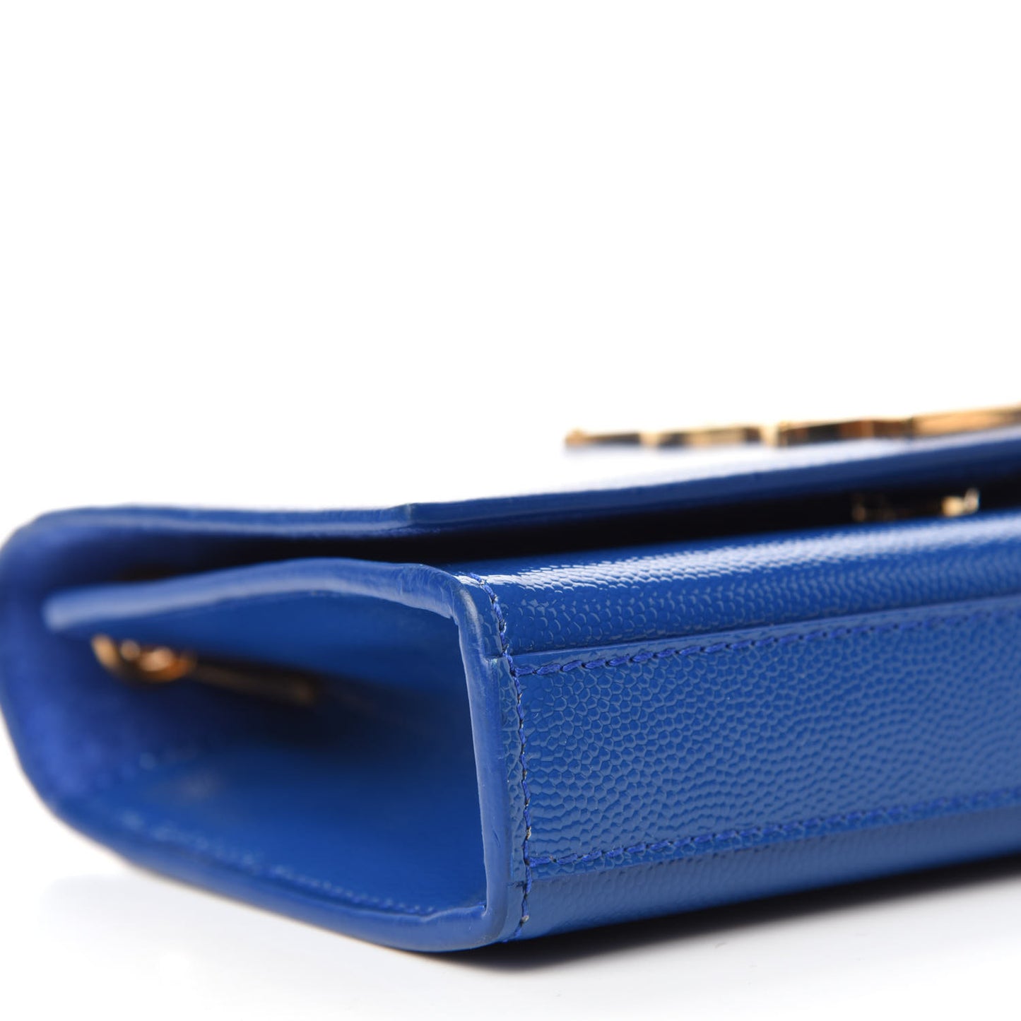 Grain De Poudre Small Classic Monogram Kate Satchel Royal Blue