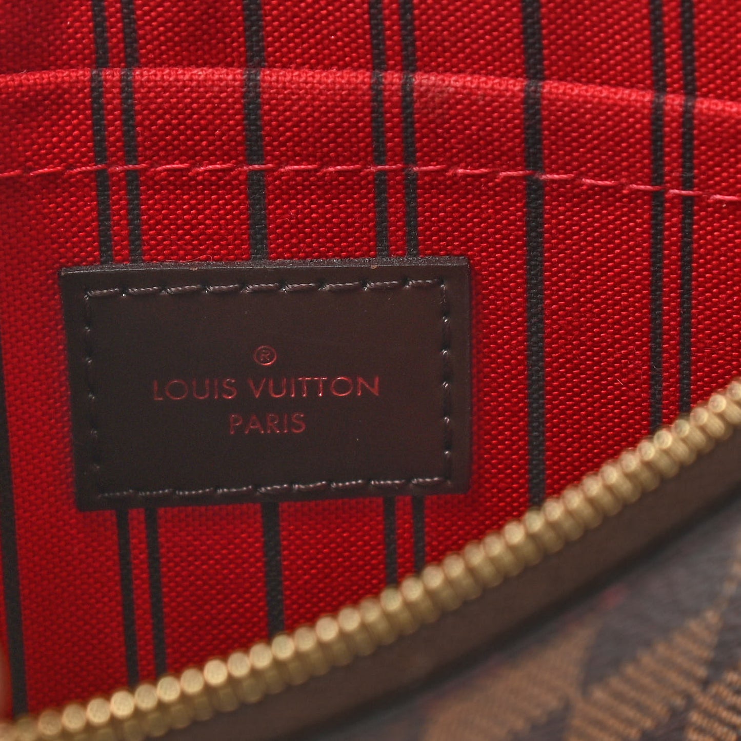Damier Ebene Neverfull MM GM Pochette