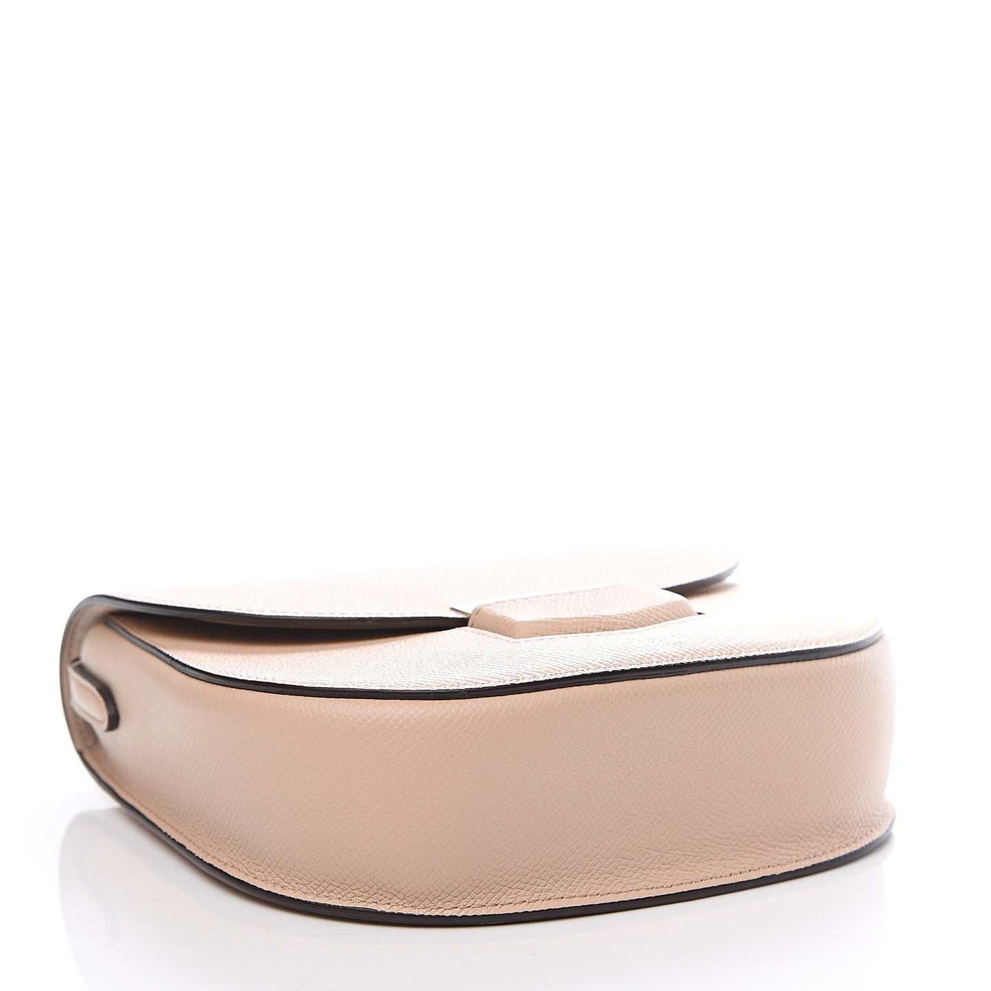 Grained Calfskin Small Trotteur Light Taupe