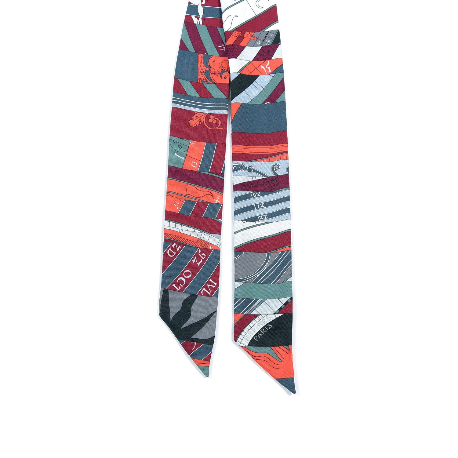 Hermes Silk Astrologie Nouvelle Twilly 4 of 5