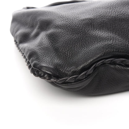 Bottega Veneta Cervo Braided Medium Veneta Hobo Black 8 of 9