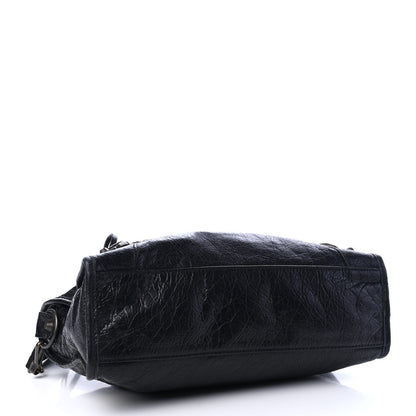 Balenciaga Agneau Classic Hardware S City Logo Strap Black 4 of 9
