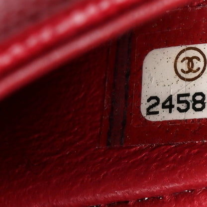 Chanel Caviar Quilted Mini Rectangular Flap Red 7 of 11