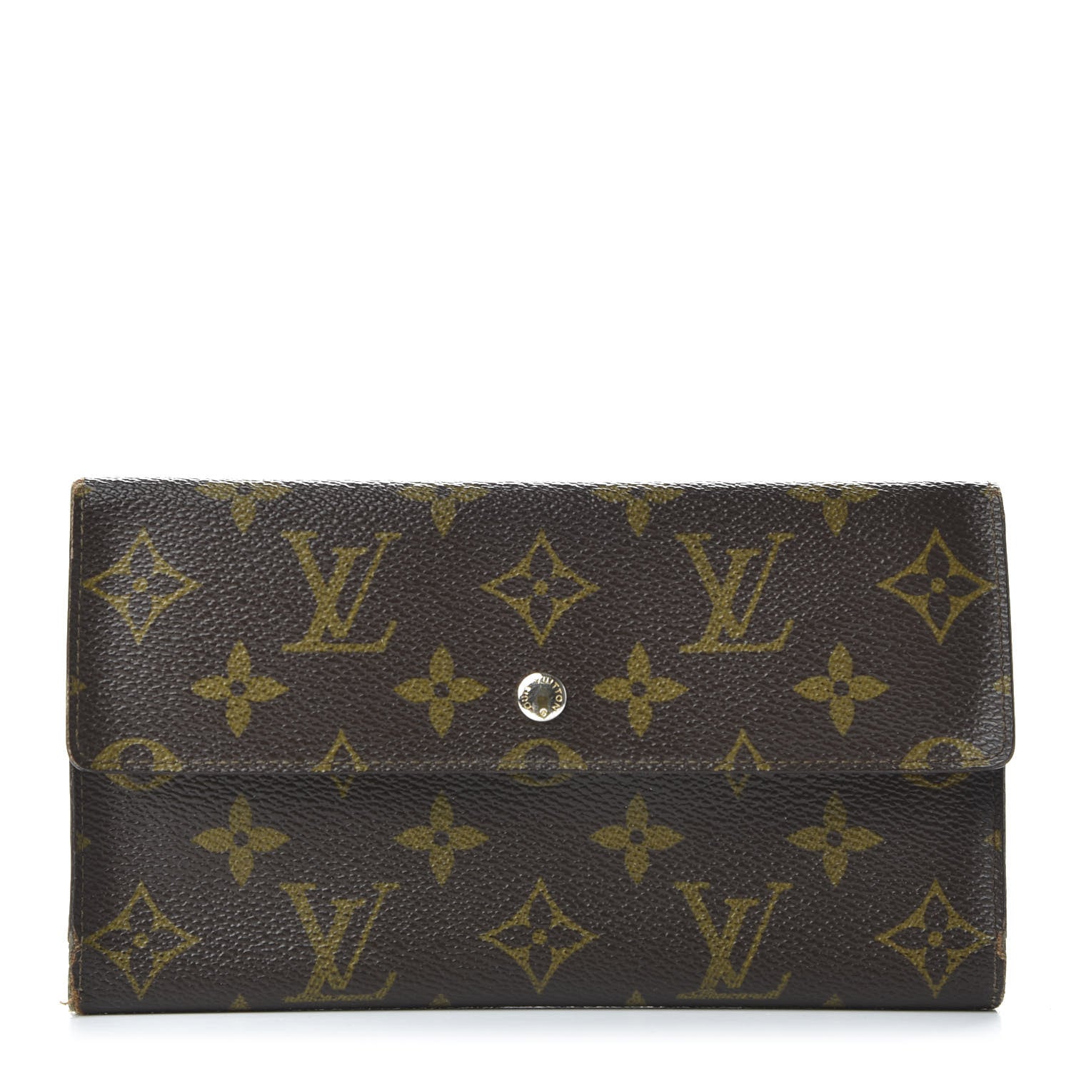 Louis Vuitton Monogram Porte Tresor International Wallet 1 of 6