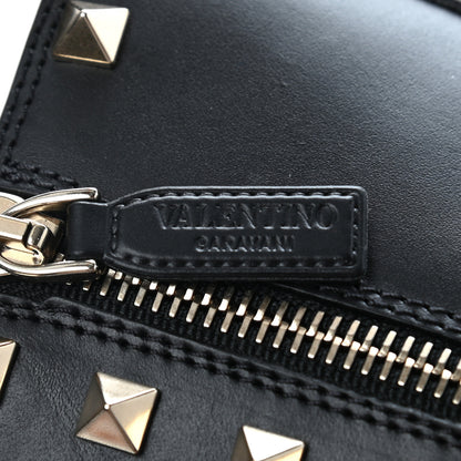 Valentino Garavani Calfskin Rockstud VLOGO Uniqueform Chelsea 55/85mm Flatform Ankle Boots 37.5 Black 9 of 9