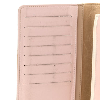 Chanel Metallic Calfskin Diamond Stitched Yen Wallet Gold 11 of 12