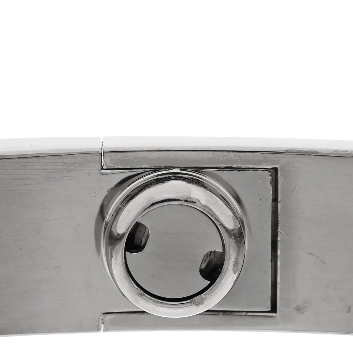18K White Gold LOVE Bracelet 19