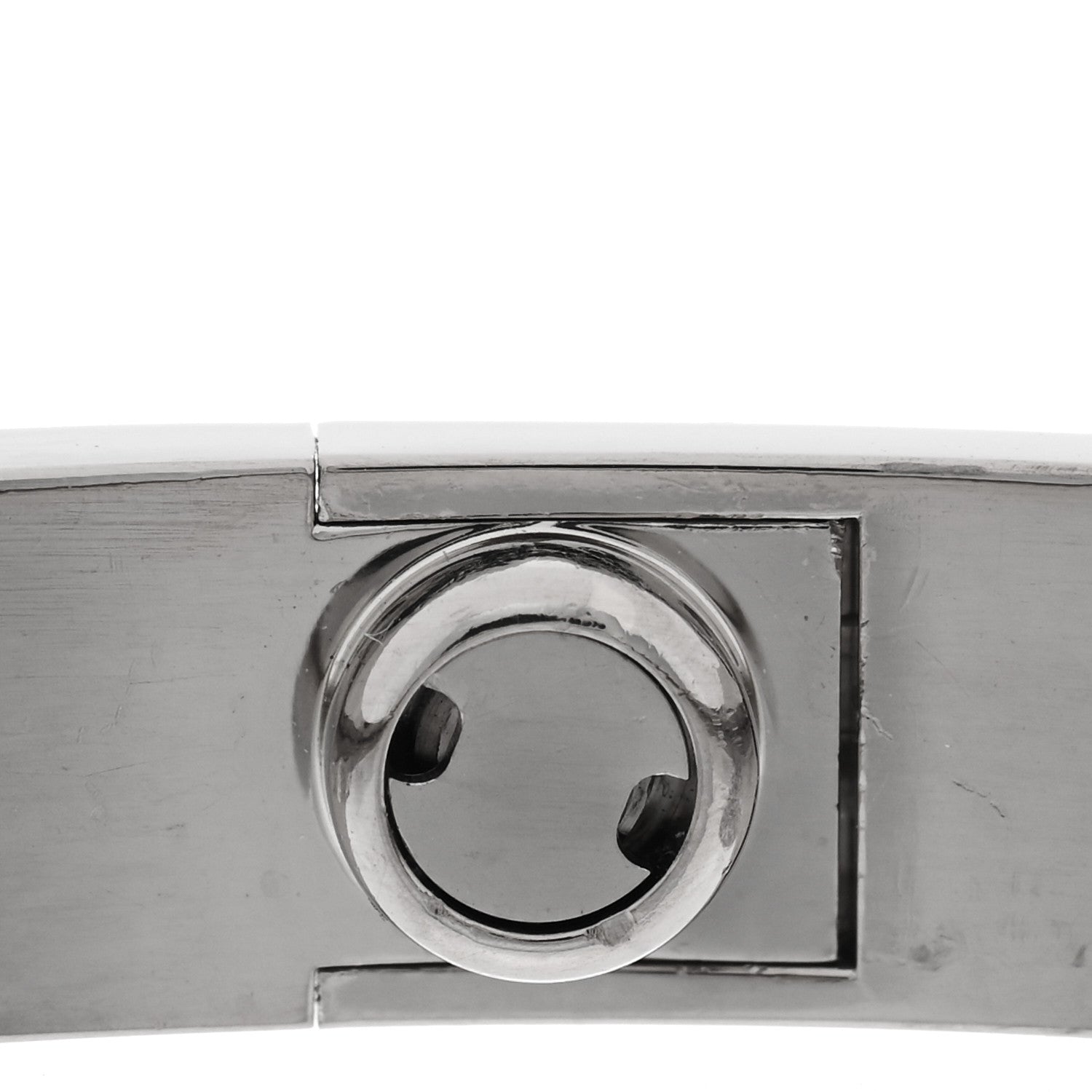 Cartier 18K White Gold LOVE Bracelet 19 6 of 7