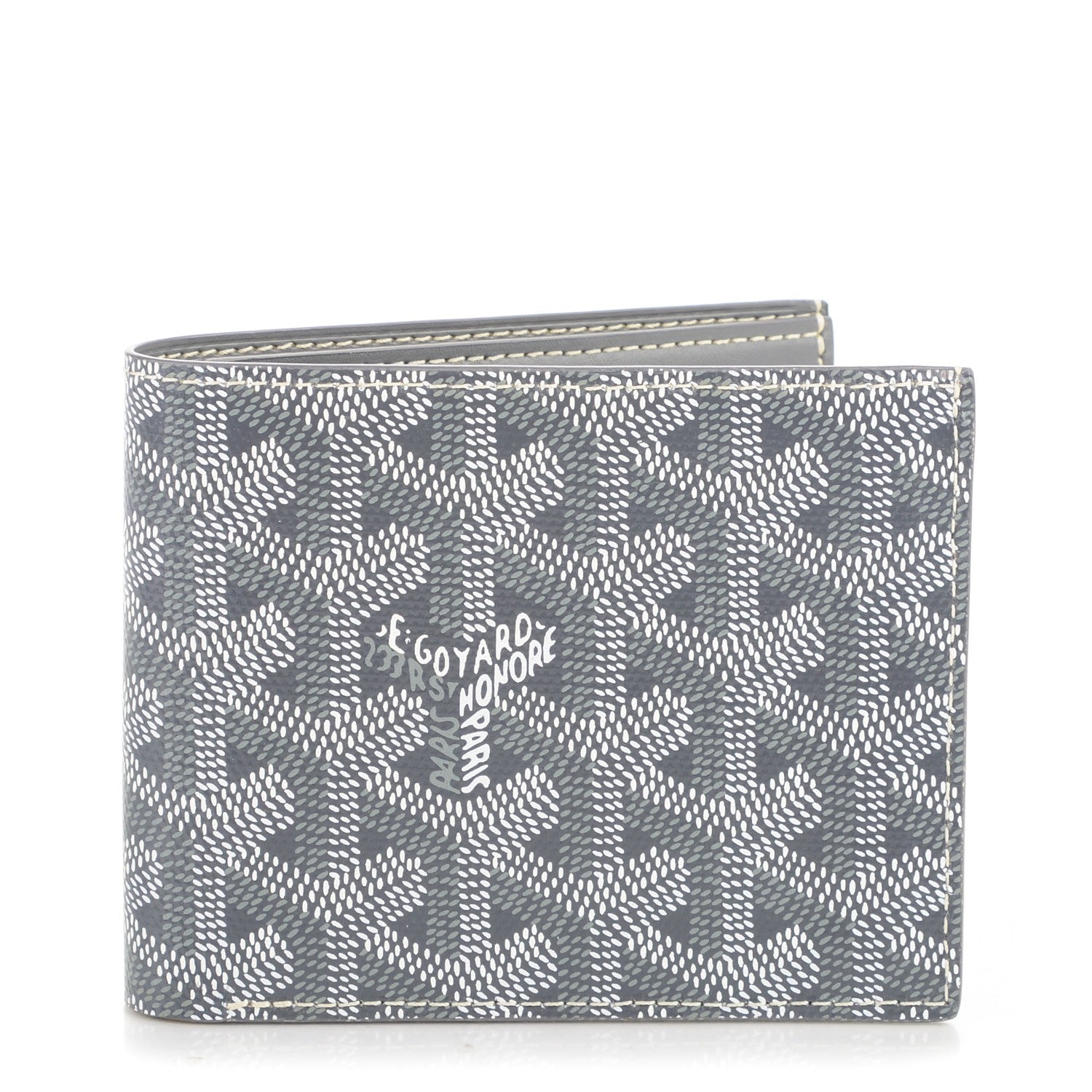 Goyard Goyardine Bi-Fold Wallet Grey 1 of 7