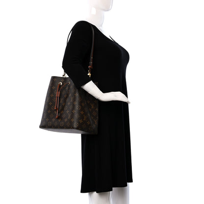 Louis Vuitton Monogram Neonoe MM Caramel 2 of 8