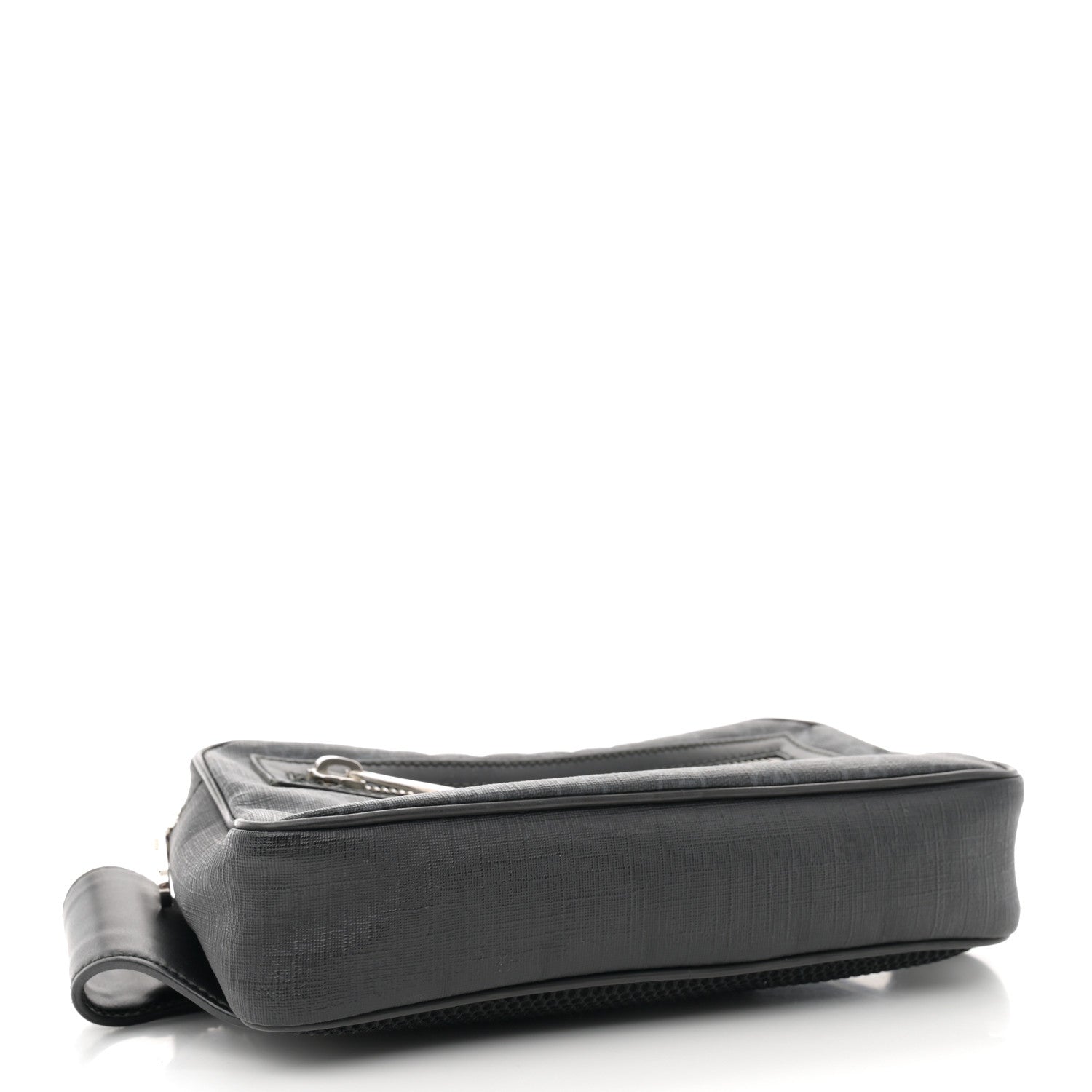 Gucci Soft GG Supreme Monogram Web Belt Bag Black Grey 4 of 13