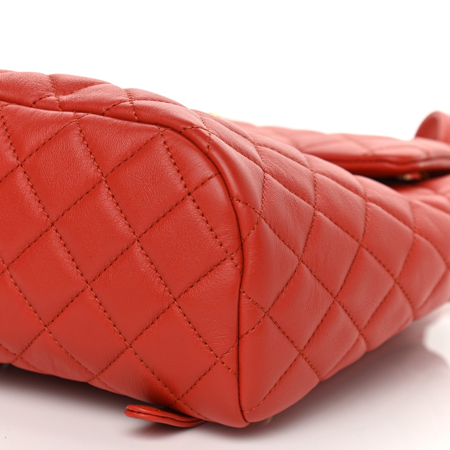Chanel Lambskin Quilted Mini Urban Spirit Backpack Red 6 of 11