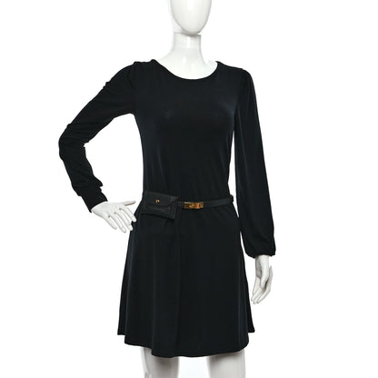 Hermes Epsom Quadrige Kelly Pocket 18 Belt Black 3 of 10