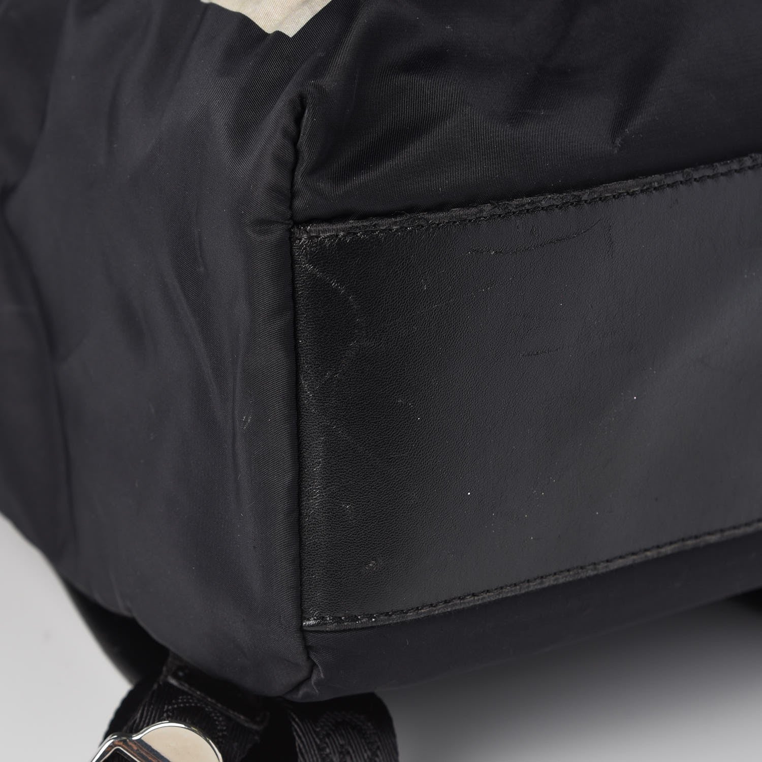Givenchy Nylon Calfskin Bull Skull Backpack Black 13 of 14