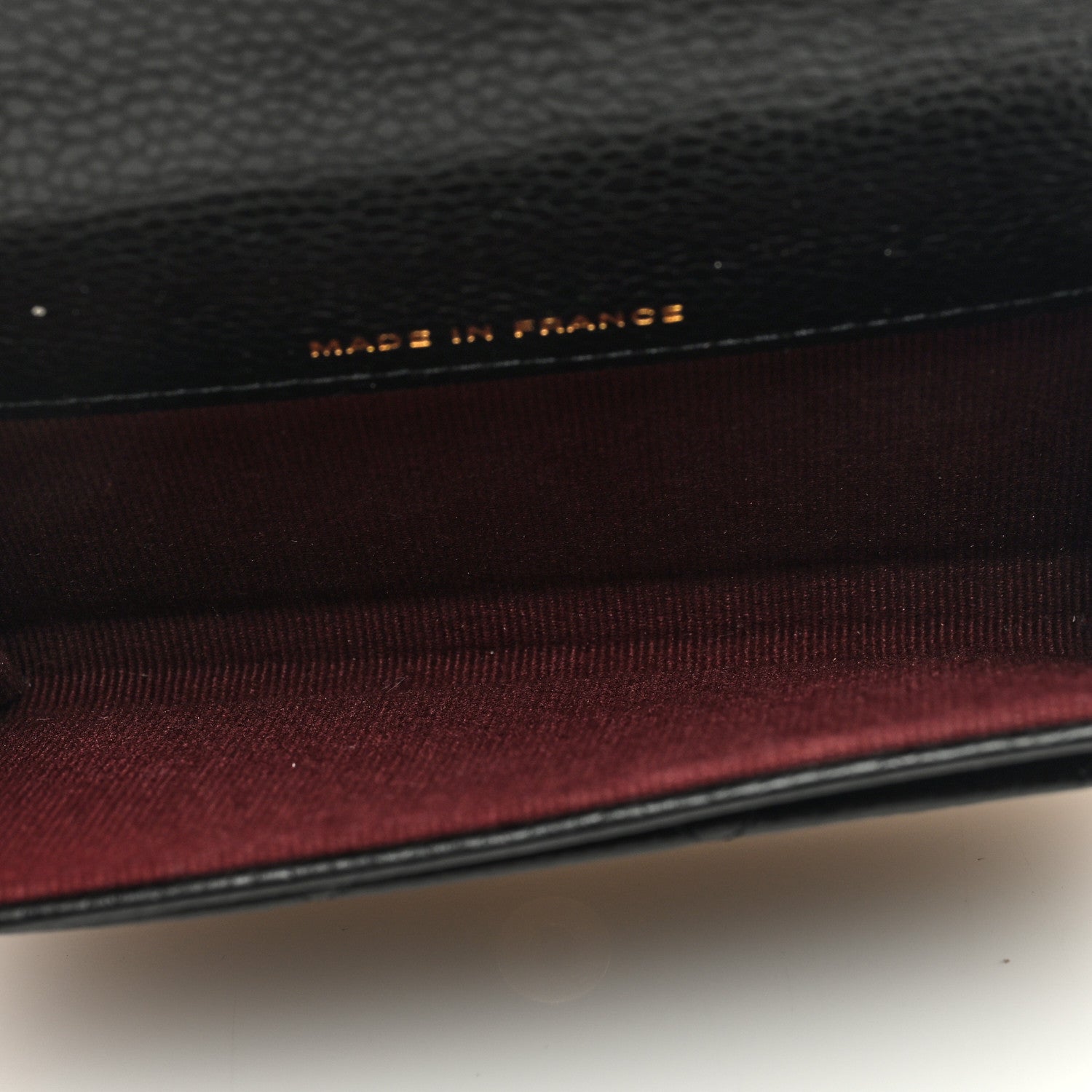 Chanel Caviar Quilted Flap Card Holder Wallet Black 5 of 7