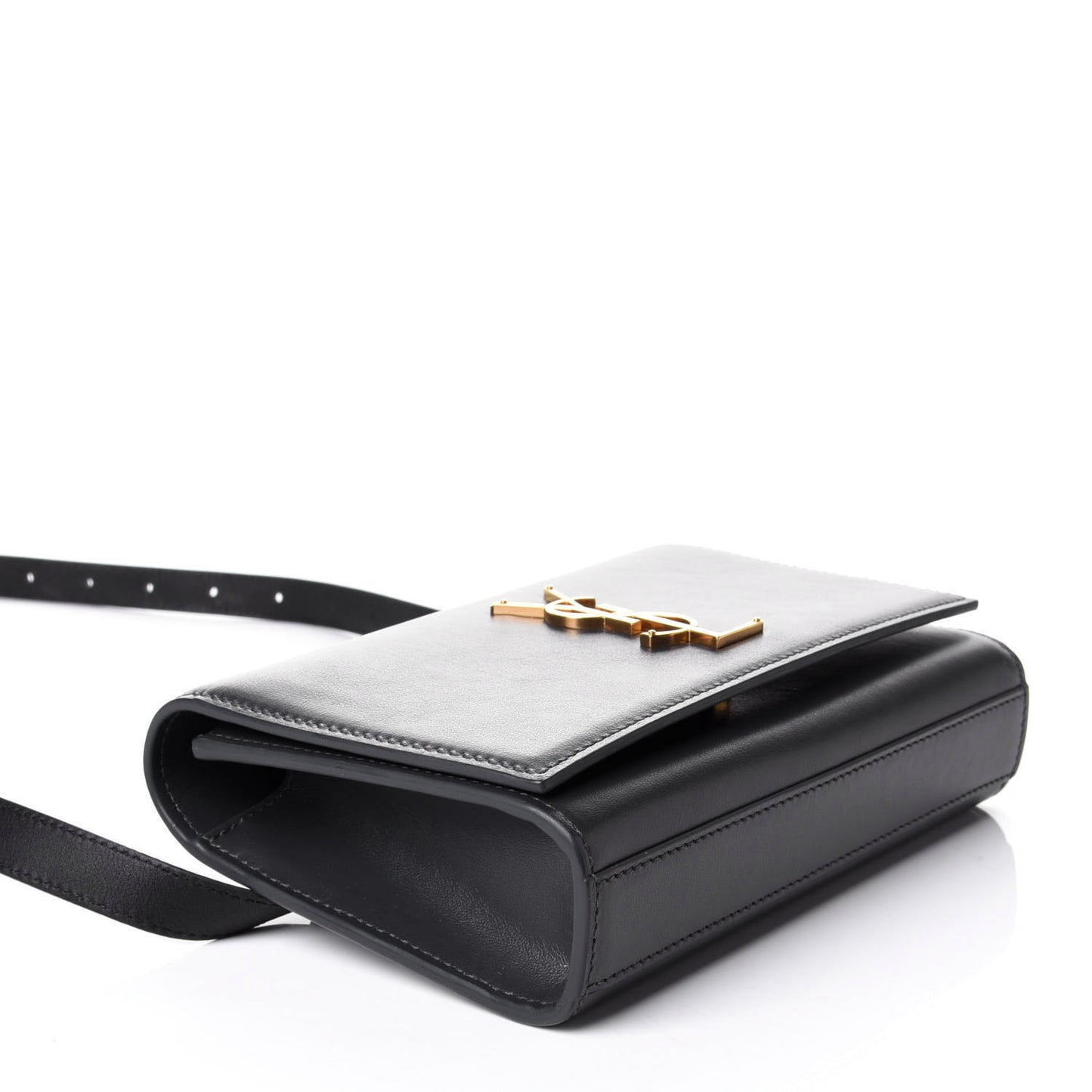 Smooth Calfskin Monogram Kate Belt Bag Dark Smog