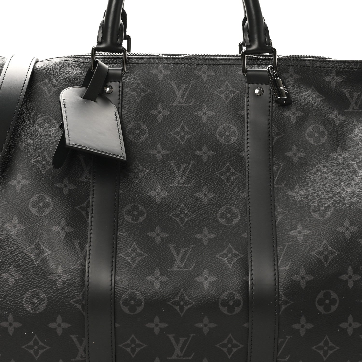 Louis Vuitton Monogram Eclipse Keepall Bandouliere 55 6 of 10