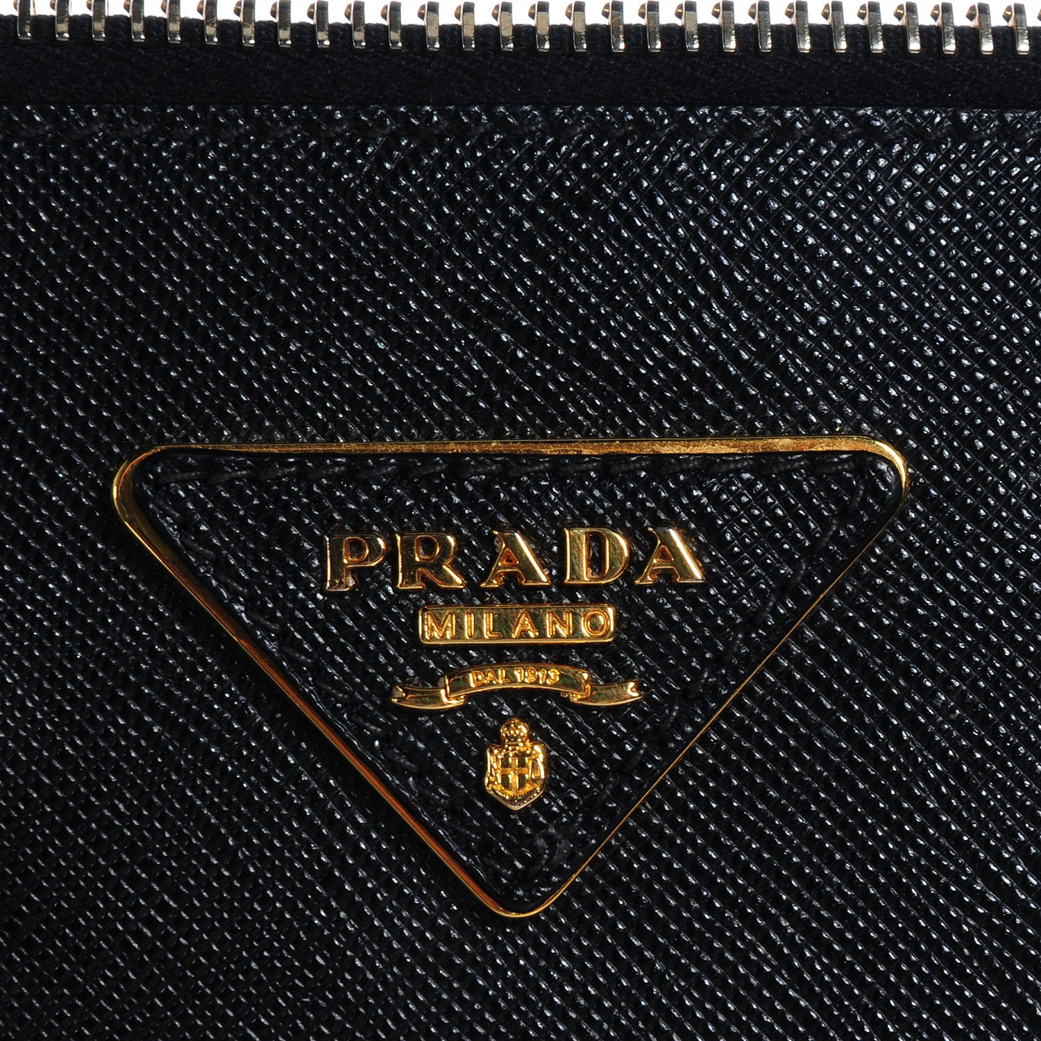 Prada Saffiano Lux Large Double Zip Tote Nero Black 10 of 10