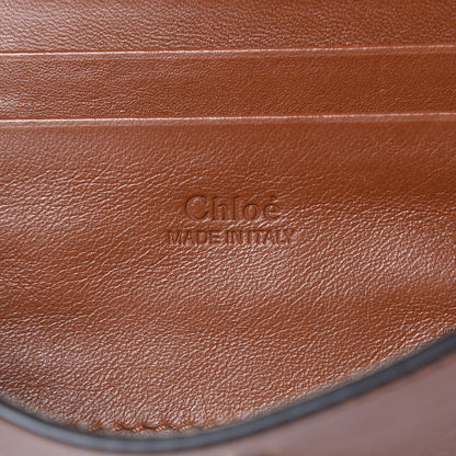 Chloe Suede Calfskin Mini Faye Shoulder Bag Tobacco 7 of 11