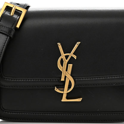 Saint Laurent Smooth Calfskin Small Solferino Satchel Black 8 of 10