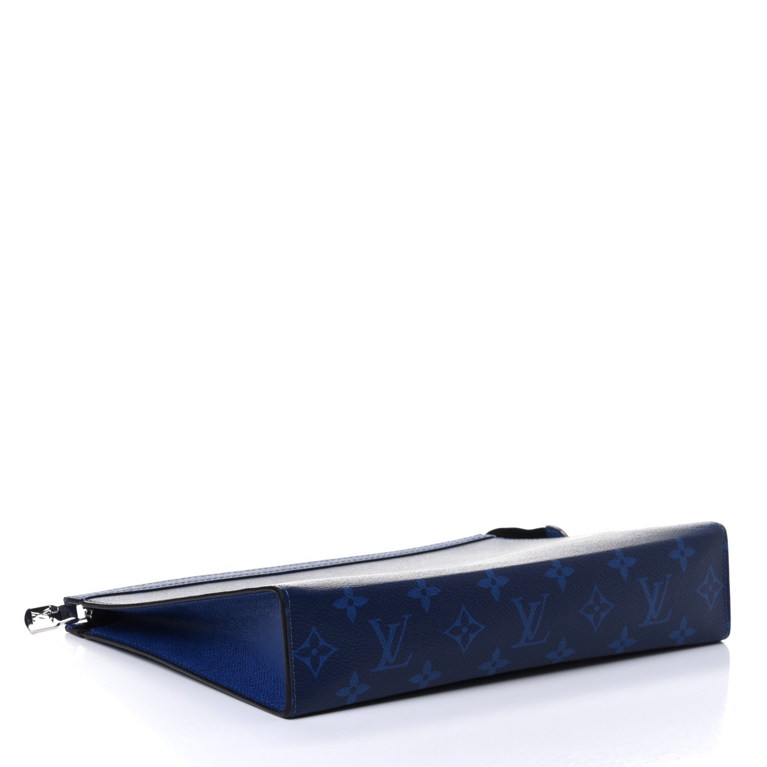Louis Vuitton Monogram Eclipse Pochette Voyage MM Pacific Blue 3 of 4