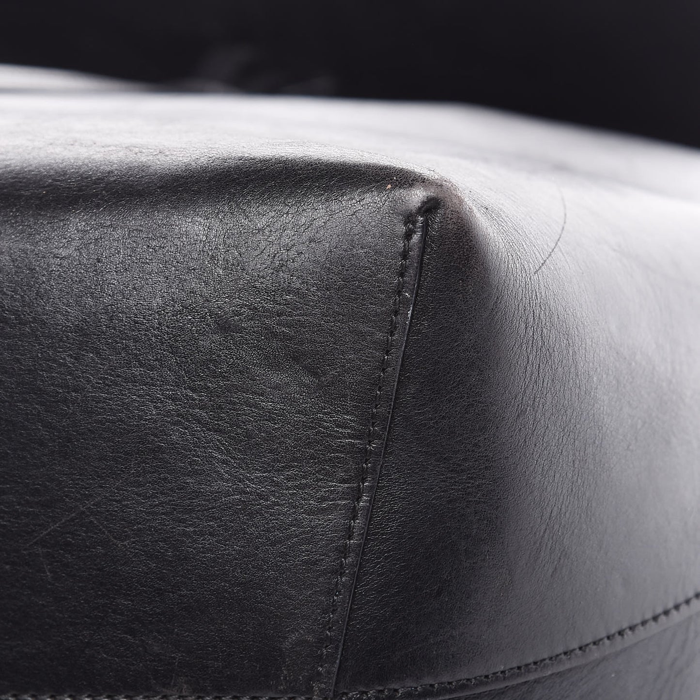 Vegetable Tanned Calfskin Backpack Black