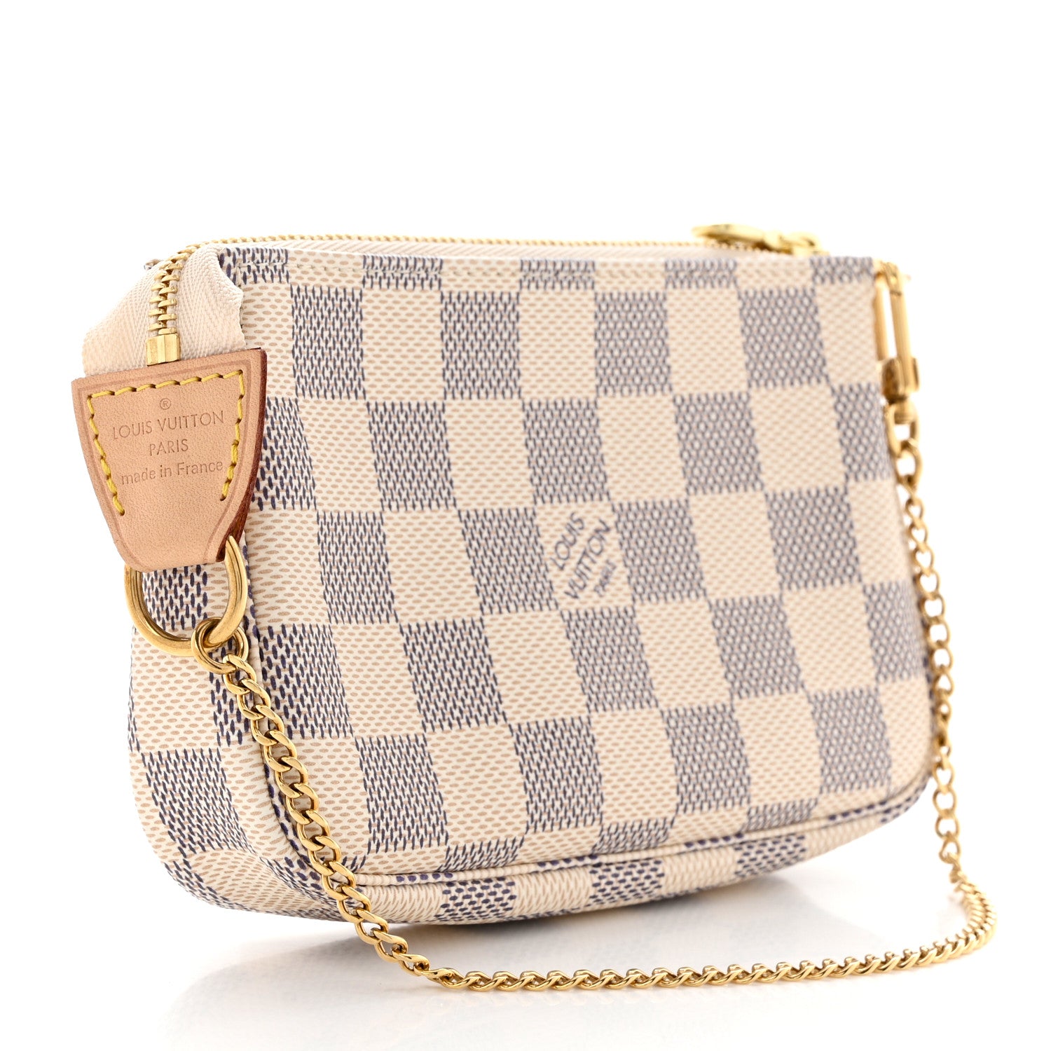 Louis Vuitton Damier Azur Mini Pochette Accessories 3 of 7