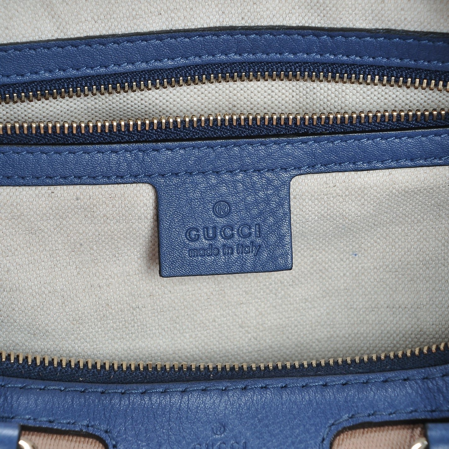 Monogram Vintage Web Medium Boston Blue