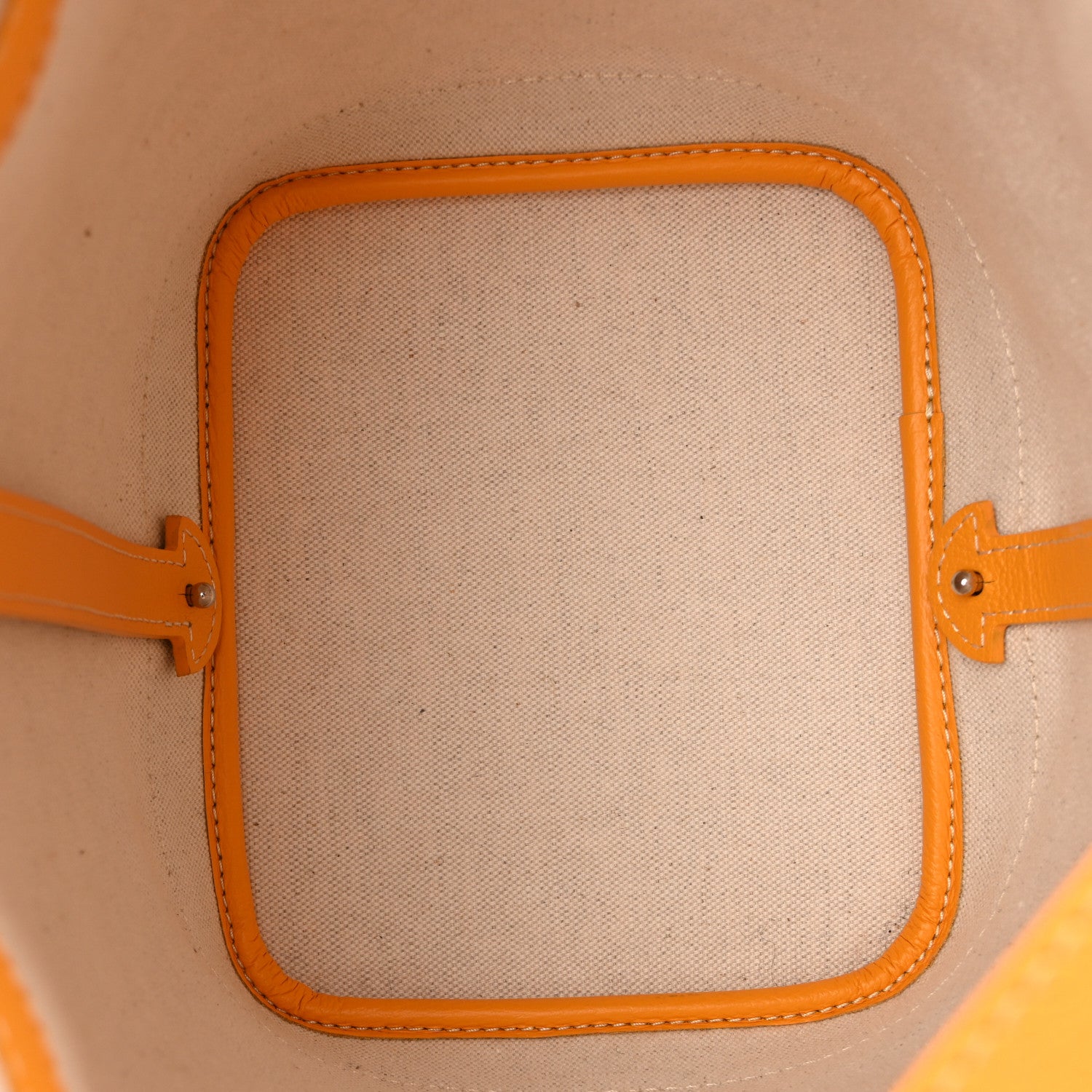 Goyard Goyardine Petit Flot Bucket Bag PM Yellow 5 of 9