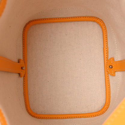 Goyard Goyardine Petit Flot Bucket Bag PM Yellow 5 of 9
