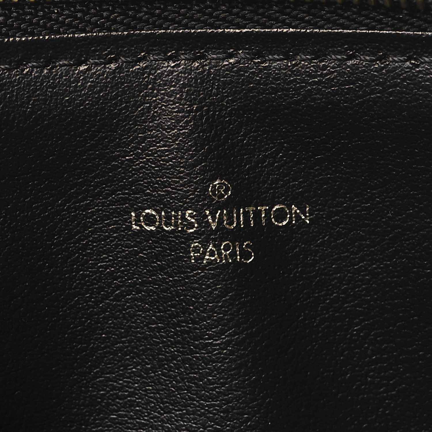 Louis Vuitton Empreinte Felicie Chain Wallet Zippered Insert Black 5 of 5