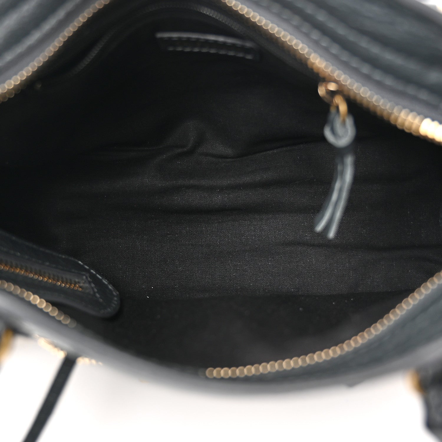 Balenciaga Agneau Stadio Laser Cut Cross Classic Gold Hardware Mini City Anthracite 5 of 10