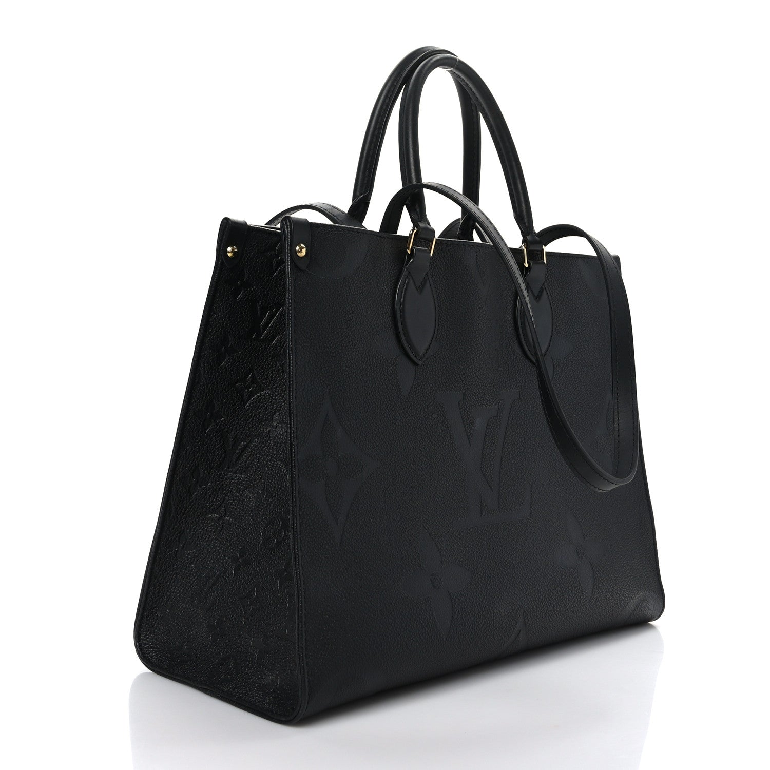 Louis Vuitton Empreinte Monogram Giant Onthego MM Black 3 of 8